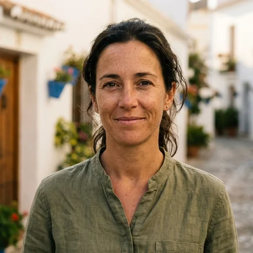 Rocío Alarcón, guía de rutas por la Costa del Sol